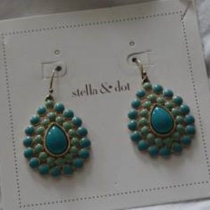 Charlize Turquoise Stella & Dot Earrings